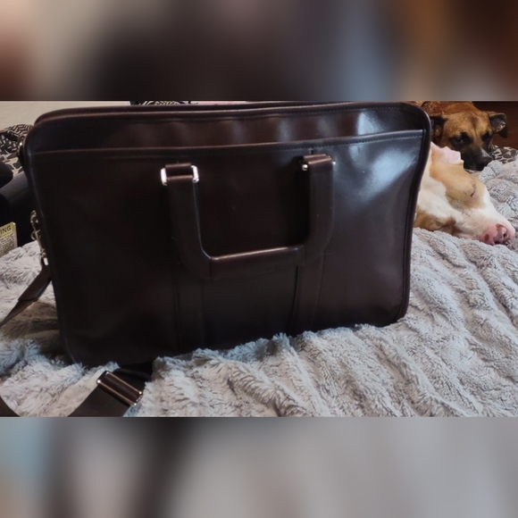 Vintage Coach Genuine Leather Embassy Briefcase 💼 - Picture 5 of 10